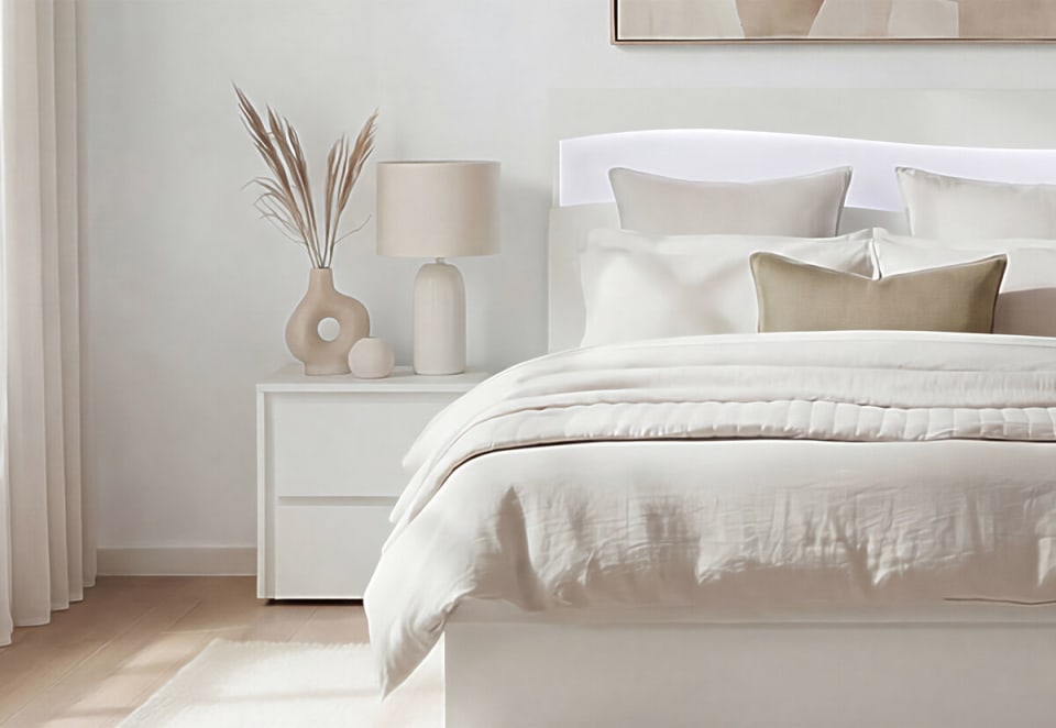 CALISTO 2 Drawer Bedside