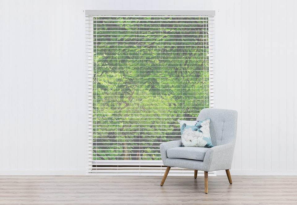 BALI Faux Wood 50mm Venetian 90 x 210cm
