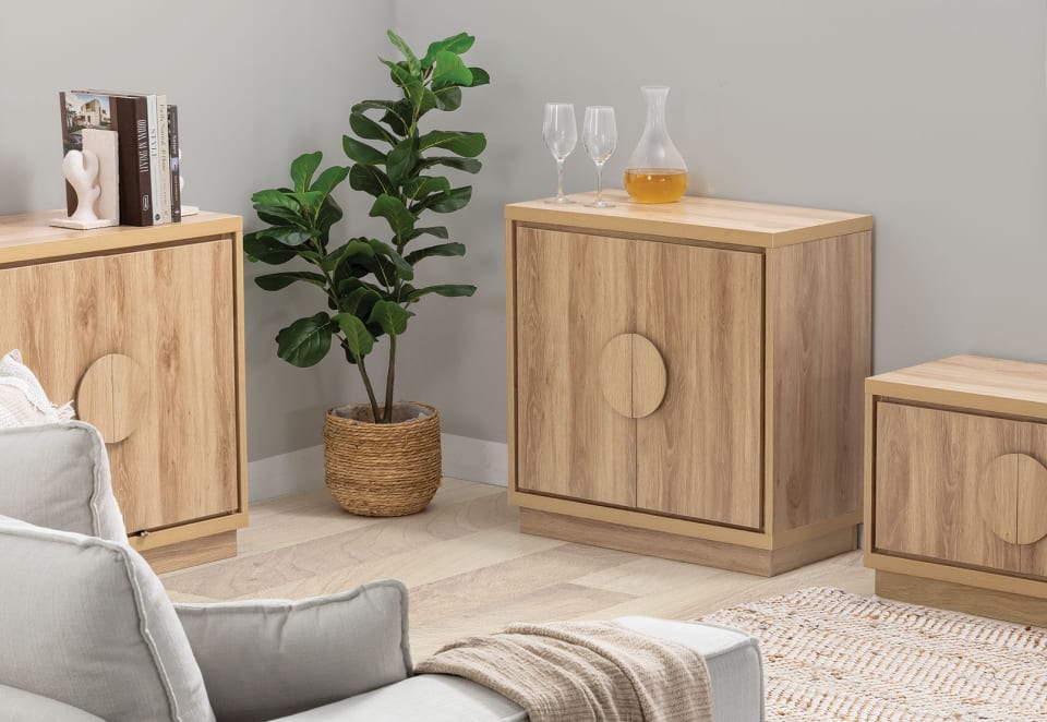 BERNAL Wine Cabinet (2Ctns)