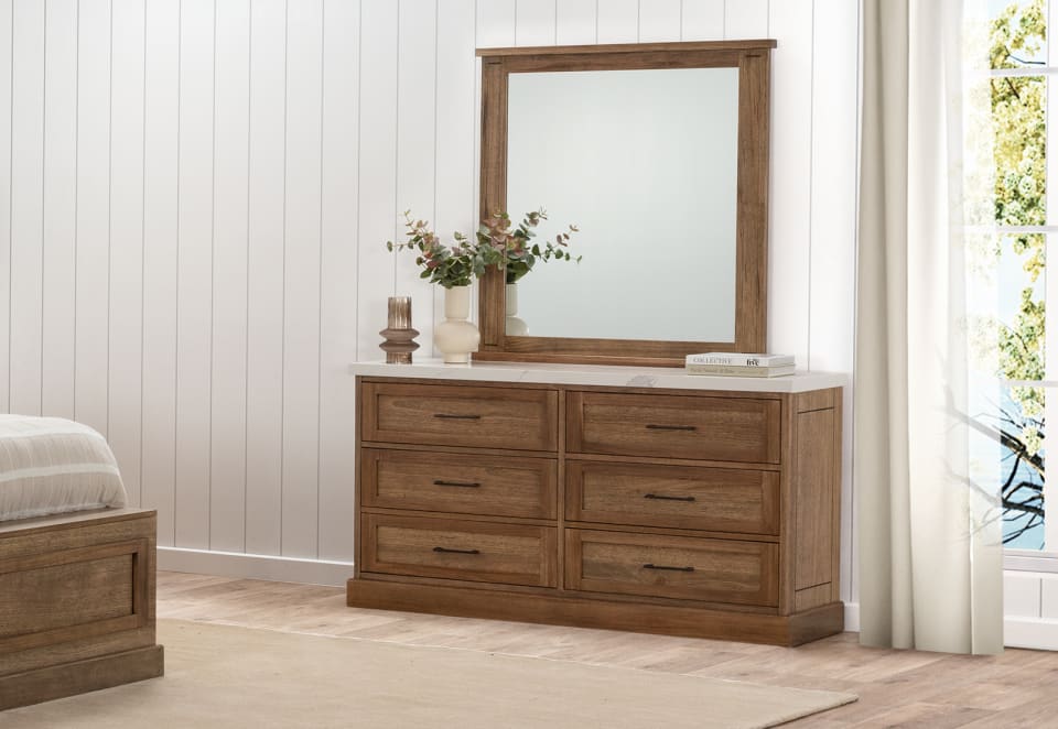 MATTEO Dresser with Mirror