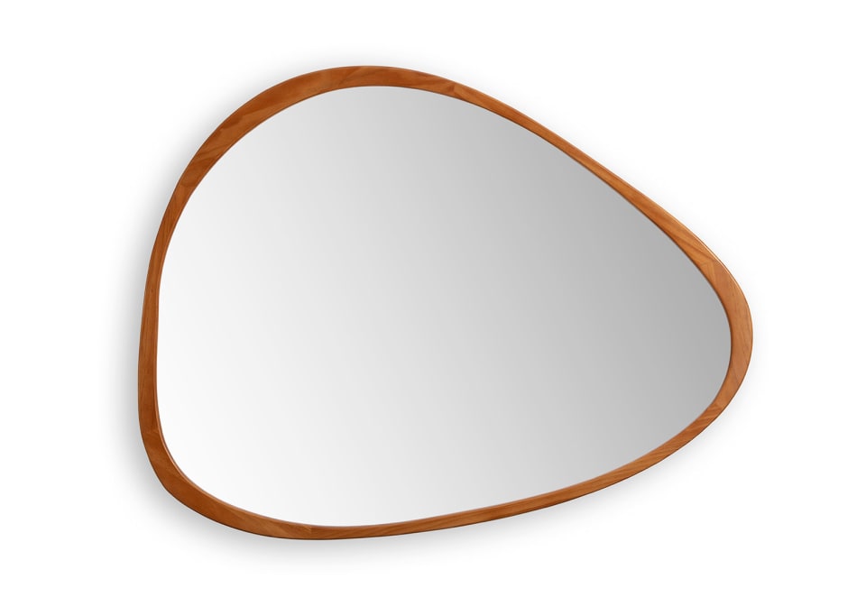 ZIVA Wood Frame Mirror