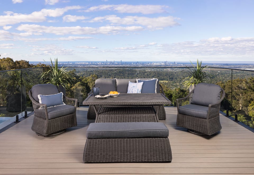 AVANI 5 Piece Outdoor Lounge Dining Setting