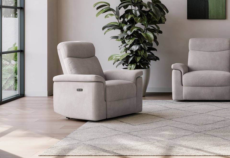 JULIAN FABRIC Electric Recliner (Fabric)