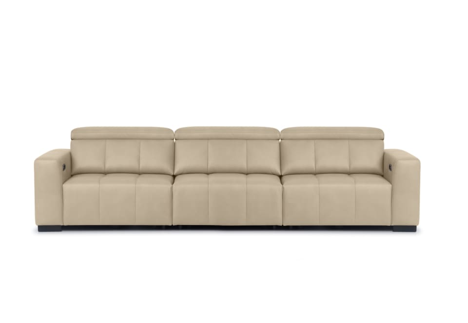 FARRINGTON FABRIC 3 Seater Electric Slider