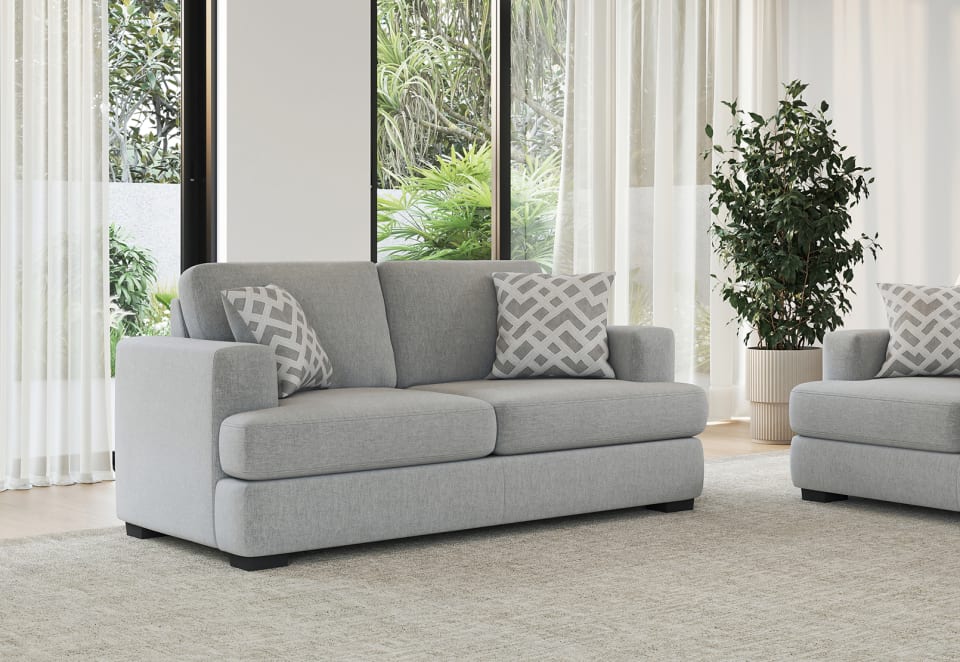 CALEY FABRIC 2 Seater Sofa