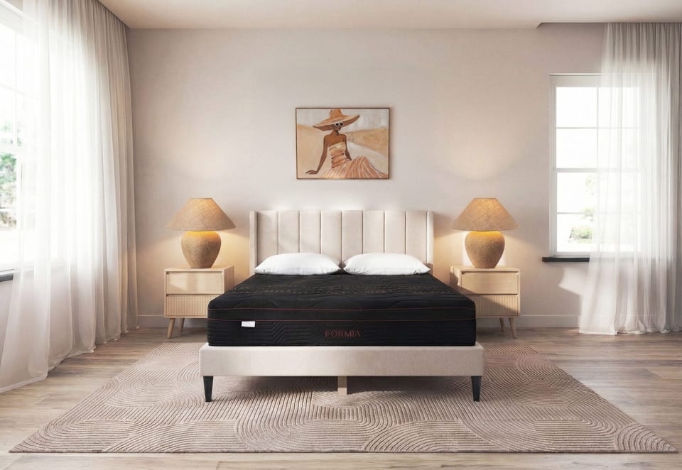 LLAMA Black Double Mattress