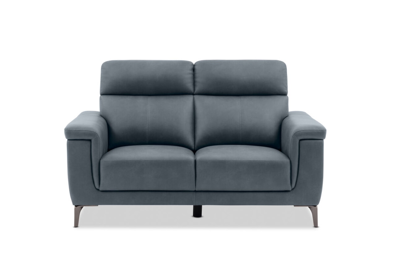 CAPEL 2 Seater Sofa (Fabric) BLUE