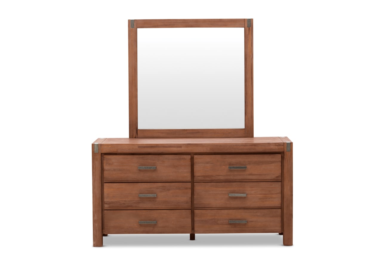 SILVERWOOD Dresser with Mirror – image 2 of 4