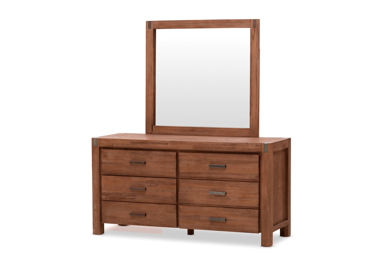 SILVERWOOD Dresser with Mirror – image 3 of 4