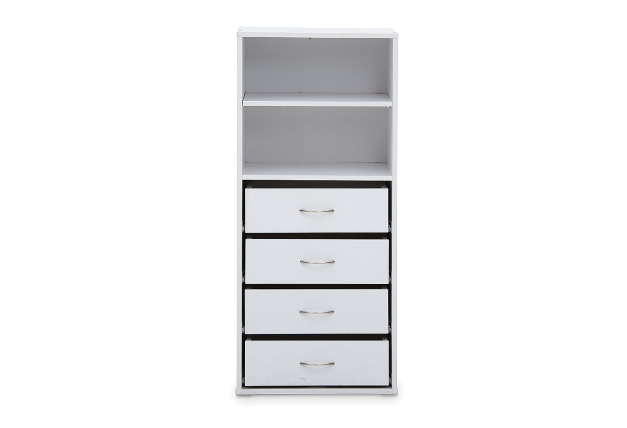 SPACESAVER Module 4 Drawer Unit with 2 Shelves – image 1 of 4