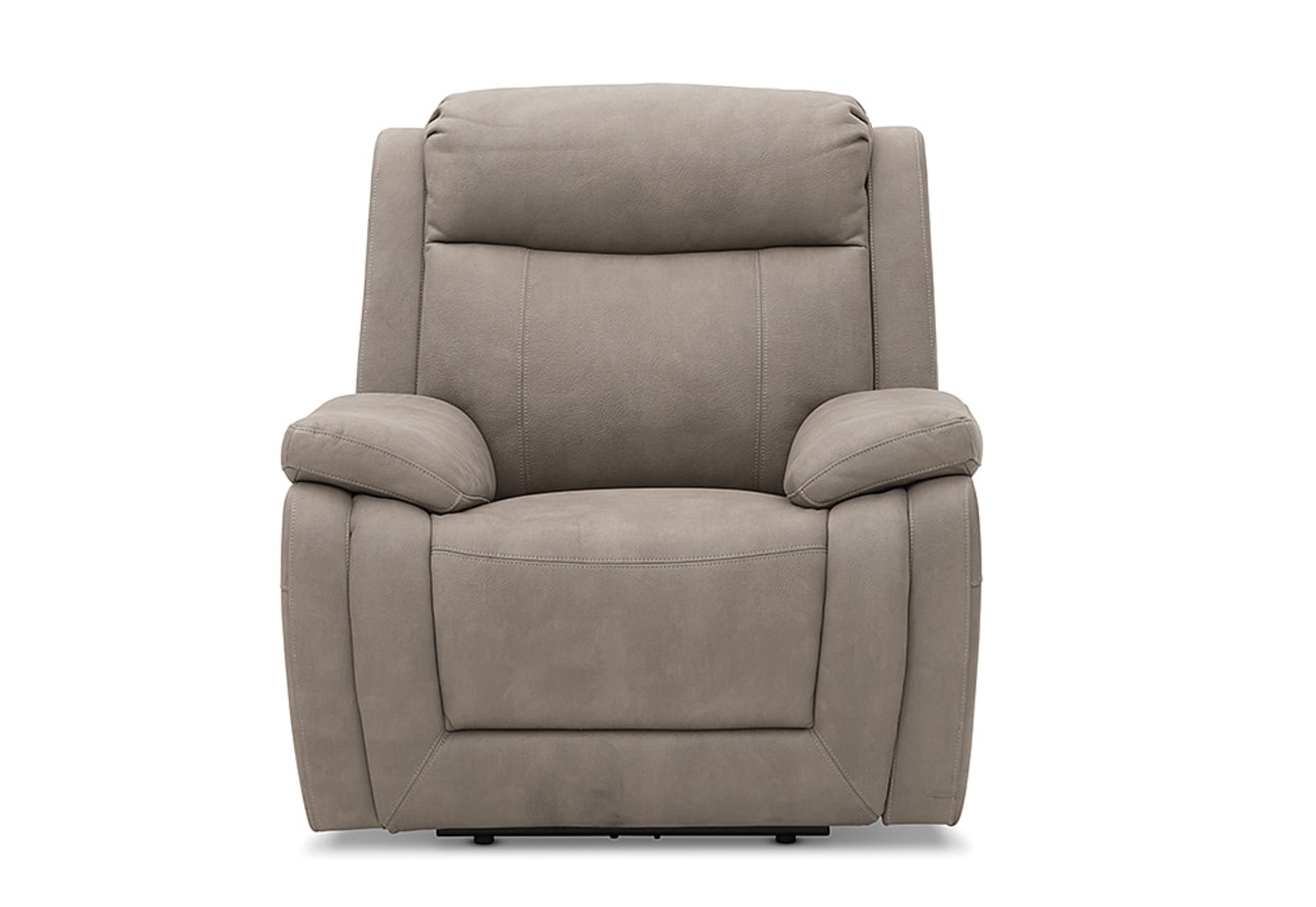 SAN MARCO Electric Recliner (Buckskin Suede) – image 7 of 10