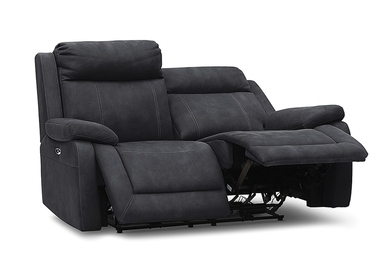 SAN MARCO 2 Seater Electric Recliners (Buckskin Suede) – image 7 of 8