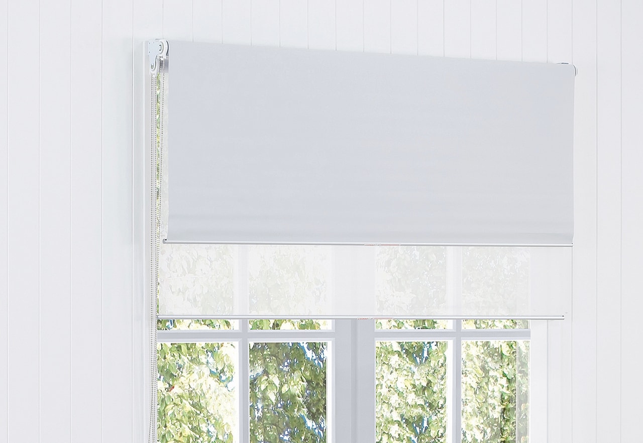DUSK Duo Roller Blind - Blockout & Sheer 150 x 240cm – image 2 of 4