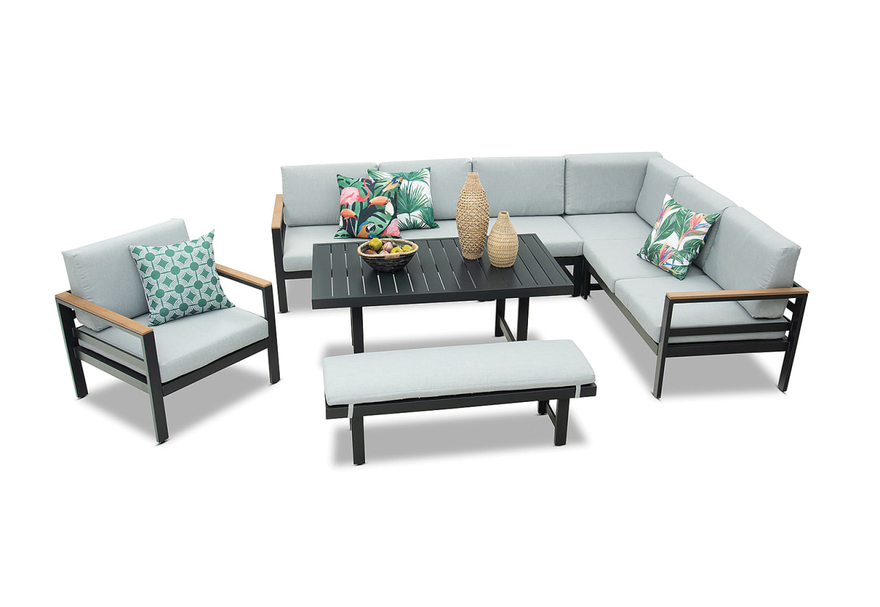 MORNINGTON Outdoor Lounge Dining Setting. – image 5 of 12