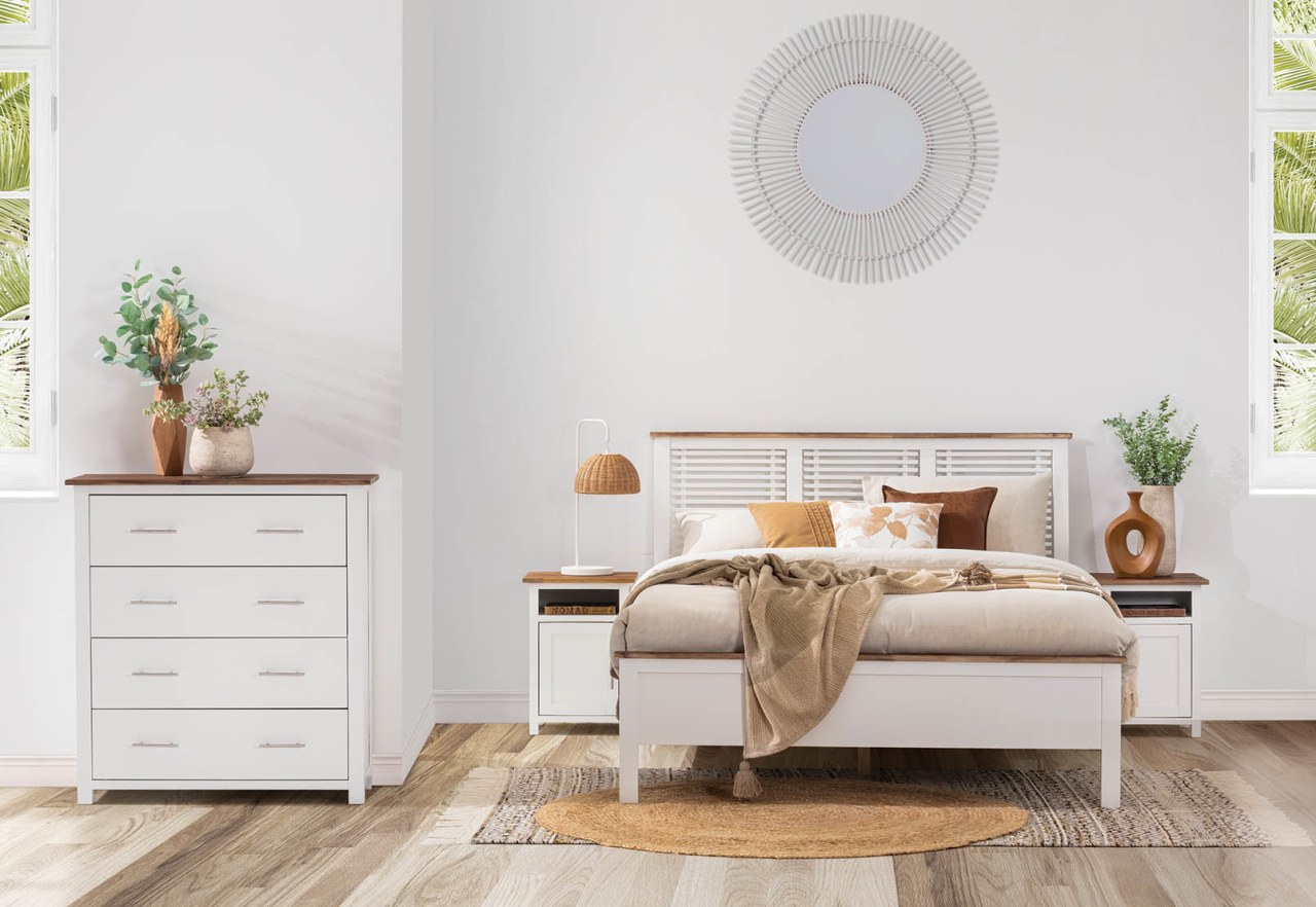 SANTO ANDRE 4 Piece Queen Bed Suite – image 1 of 2