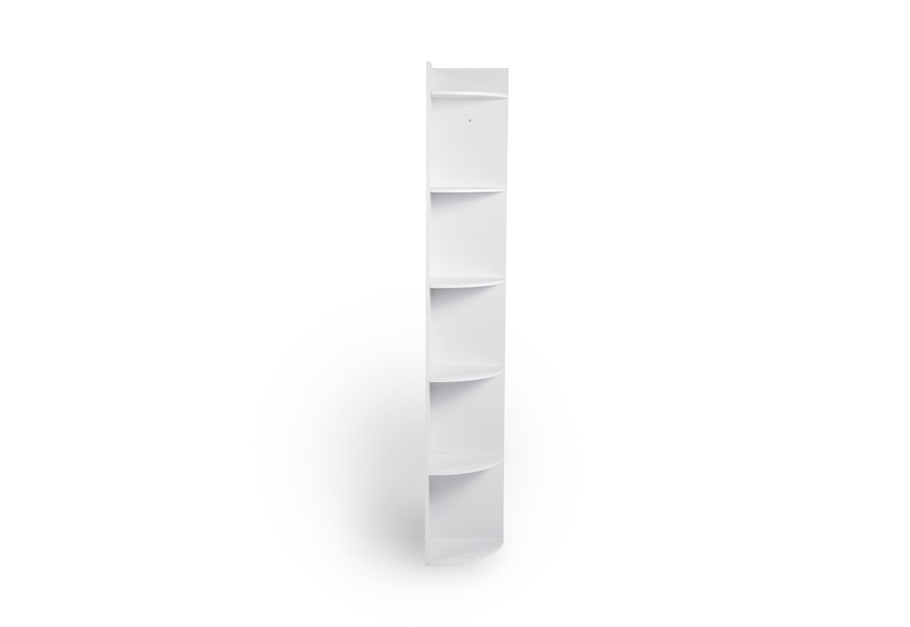 LEACH White Corner Bookshelf – image 4 of 8