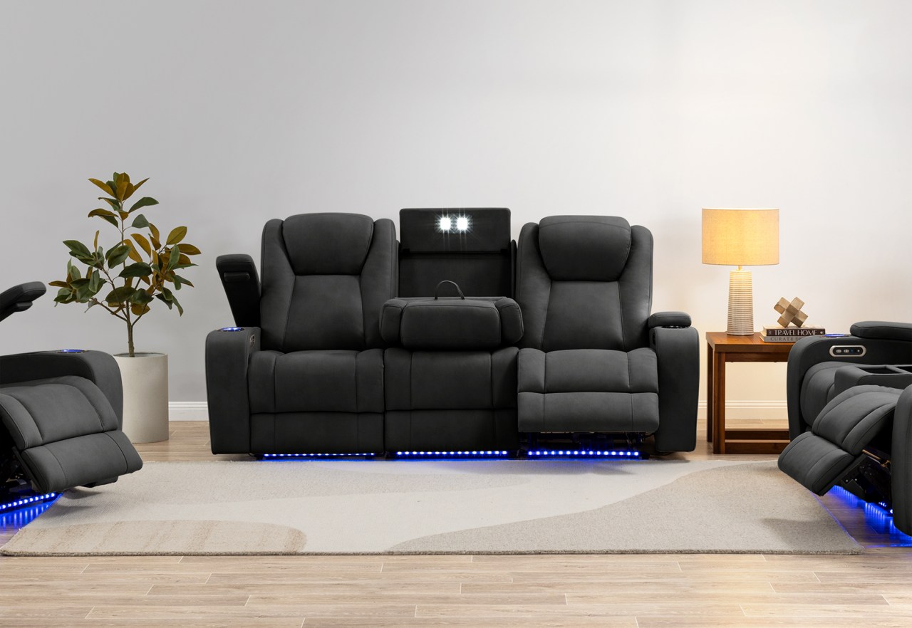 SENTINAL MK2 Fabric 3 Seater – image 20 of 21