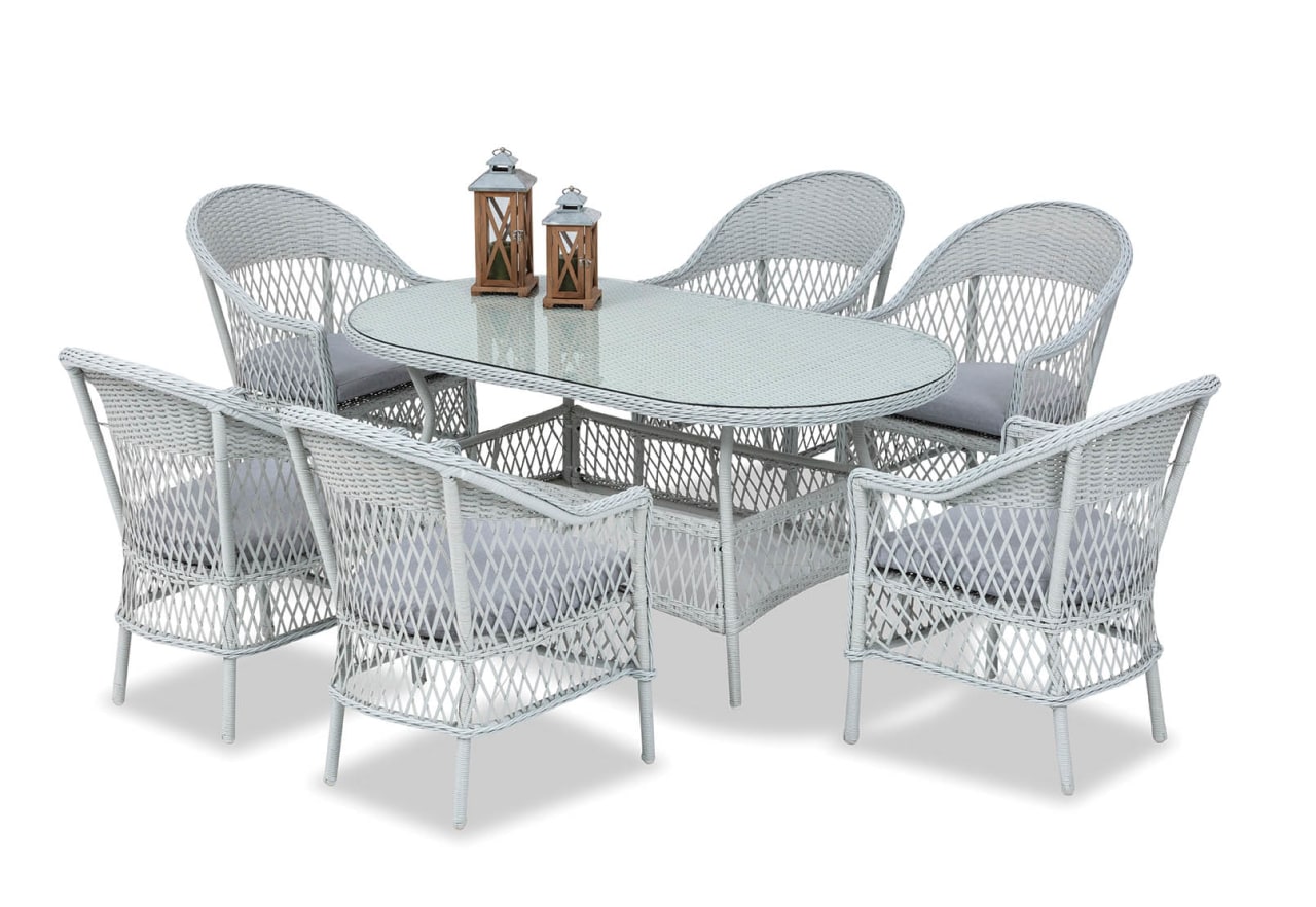 JULIA 7 Piece Outdoor Dining Setting – image 5 of 5