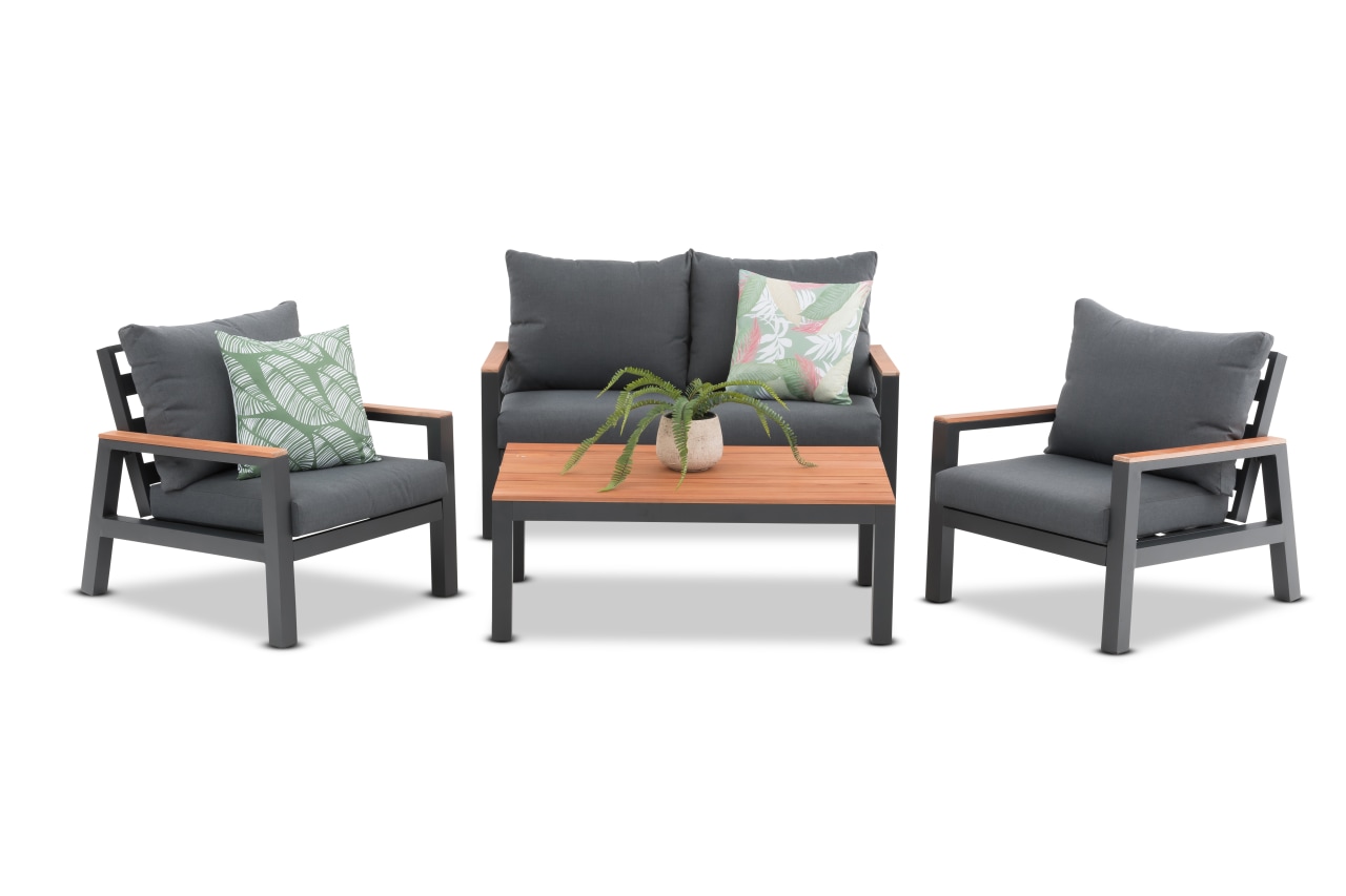 SAN LUCAS MK2 4 Piece Outdoor Lounge Setting – image 5 of 9