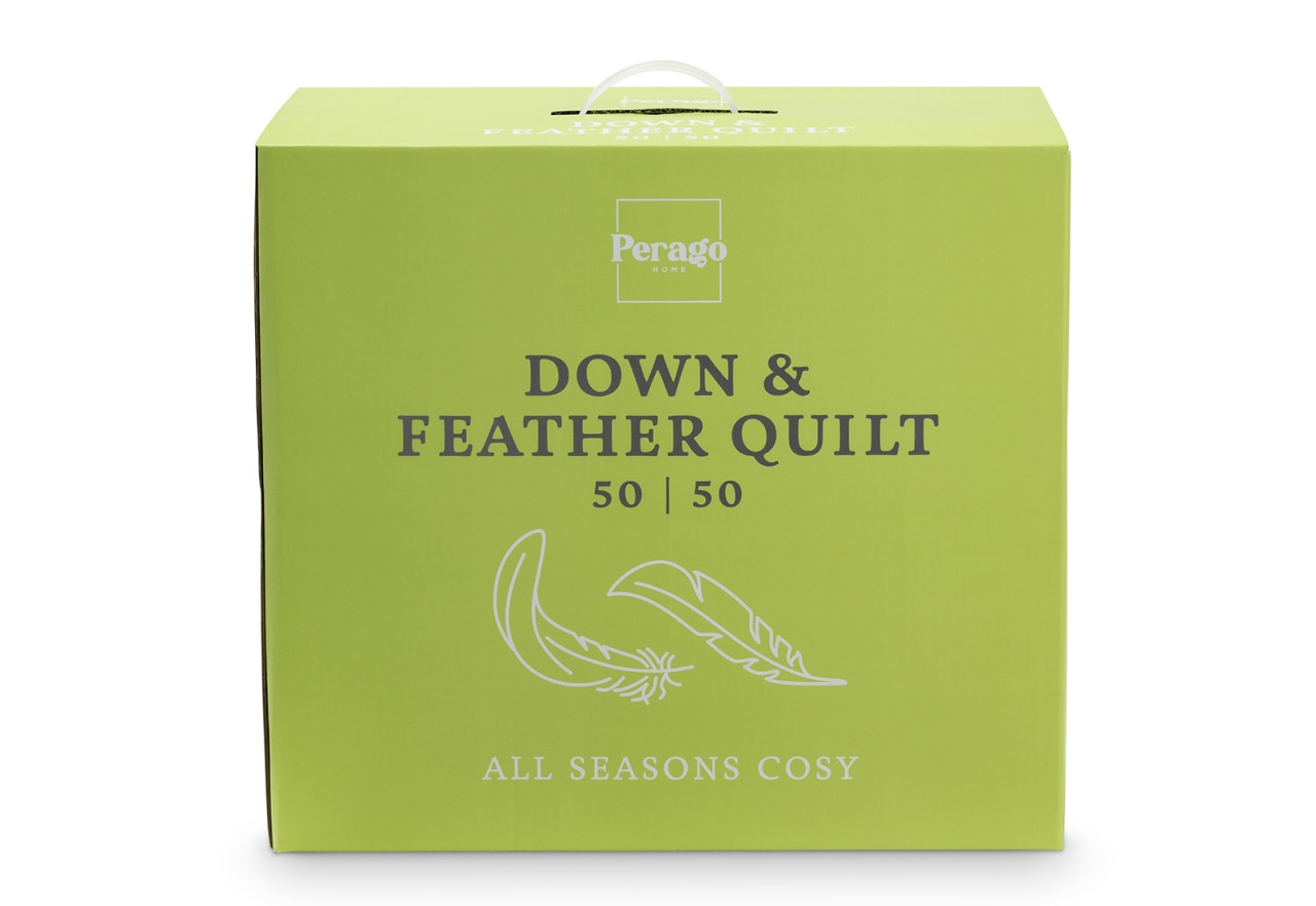 PERAGO HOME DOWN FEATHER King Duck Down and Feather Quilt – image 1 of 5