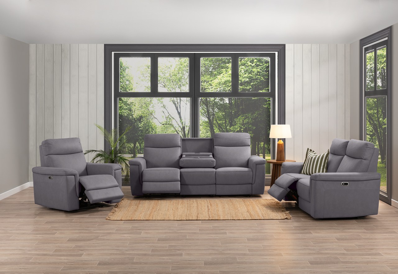 SERGIO FABRIC Electric Recliner – image 8 of 10
