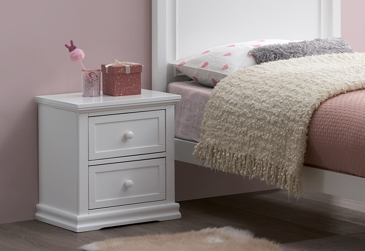 IZADORA 2 Drawer Bedside – image 1 of 6