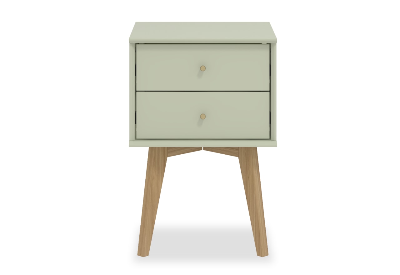 FIELDS 2 Drawer Bedside Table – image 2 of 8