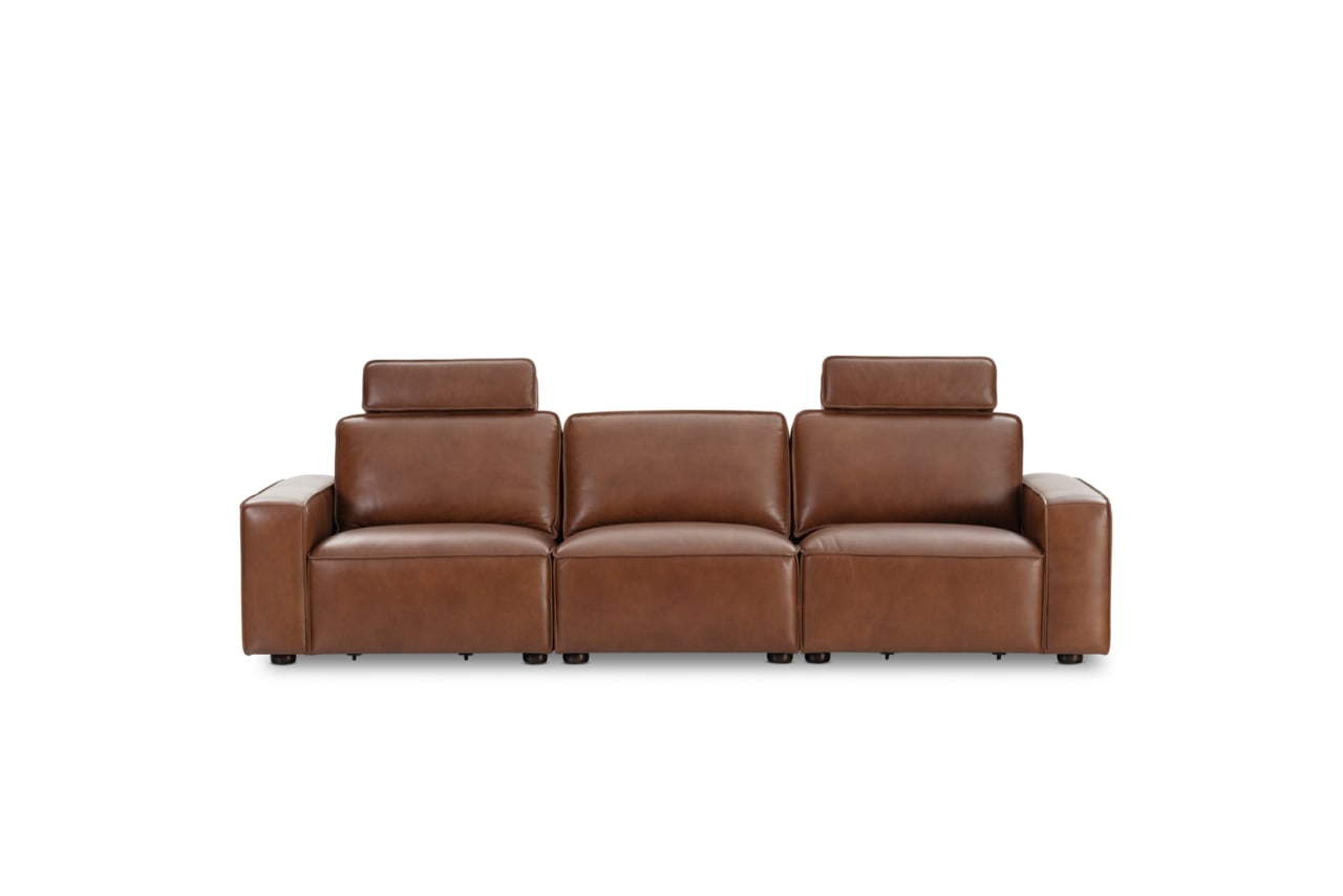 BARTELLE LEATHER 3.5 Seater Sofa – image 3 of 10