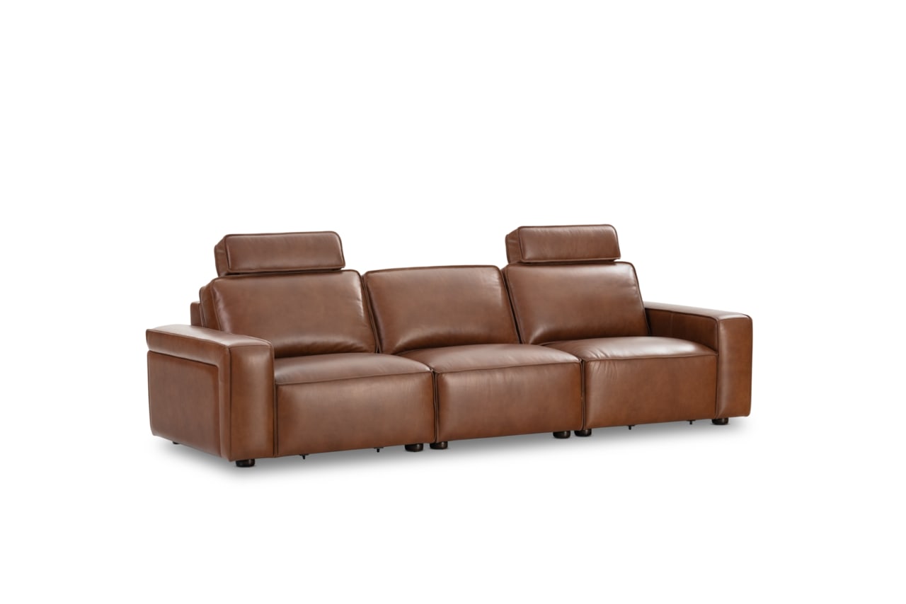 BARTELLE LEATHER 3.5 Seater Sofa – image 4 of 10