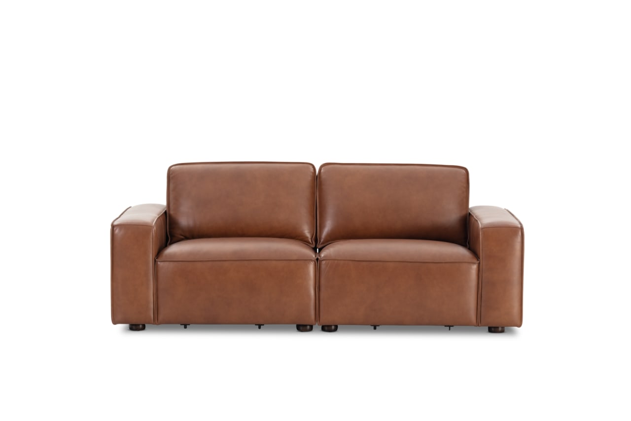 BARTELLE LEATHER 2.5 Seater Sofa – image 1 of 10