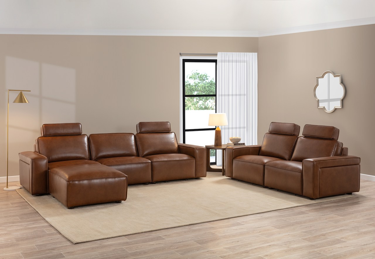 BARTELLE LEATHER 2.5 Seater Sofa – image 9 of 10