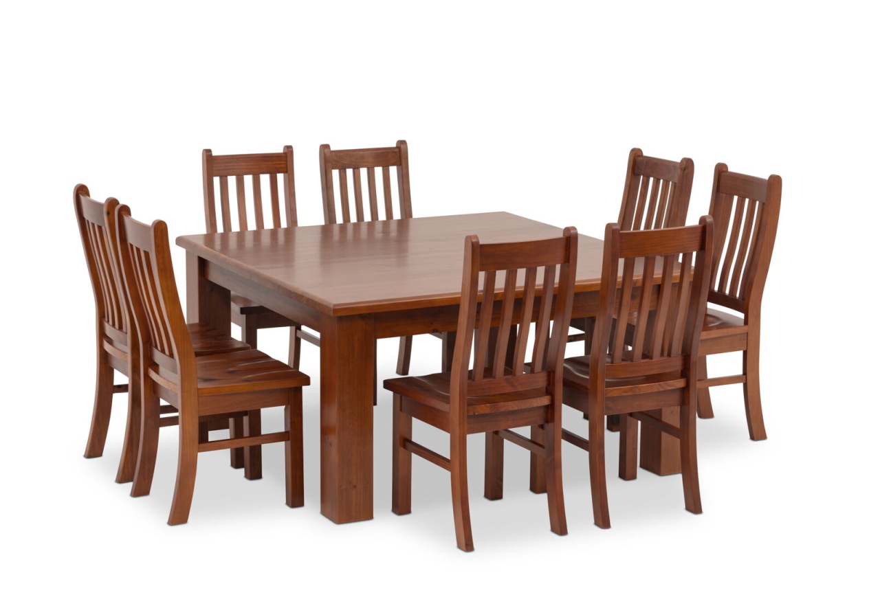 CALLAGHAN 9 Piece Square Dining Suite – image 5 of 8