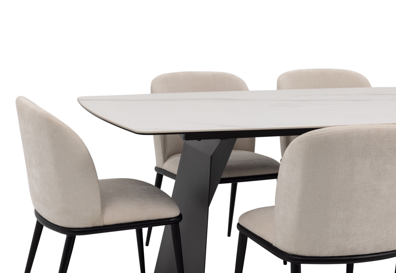 MACKINLEY 7 Piece Dining Suite with Cedric Dining Chairs – image 5 of 10