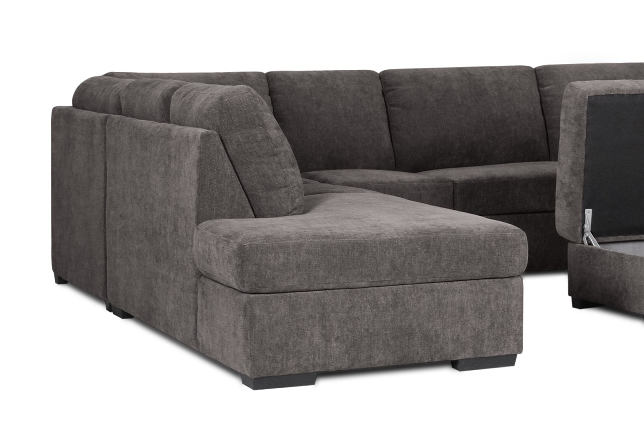 FOY FABRIC Corner with LHF Chaise – image 9 of 17