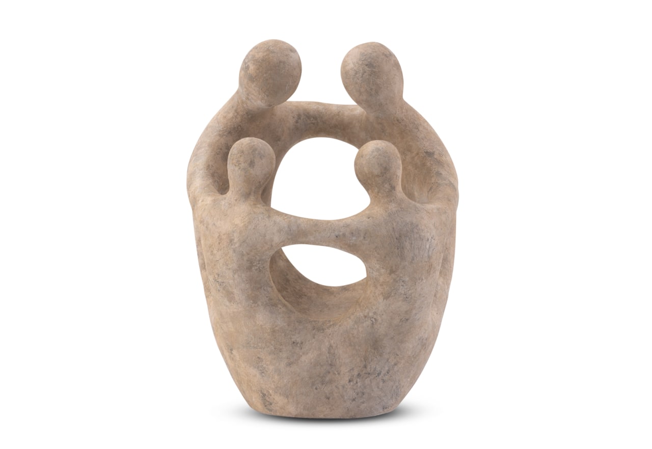 KINDRED Ceramic Textured Sculpture – image 1 of 3