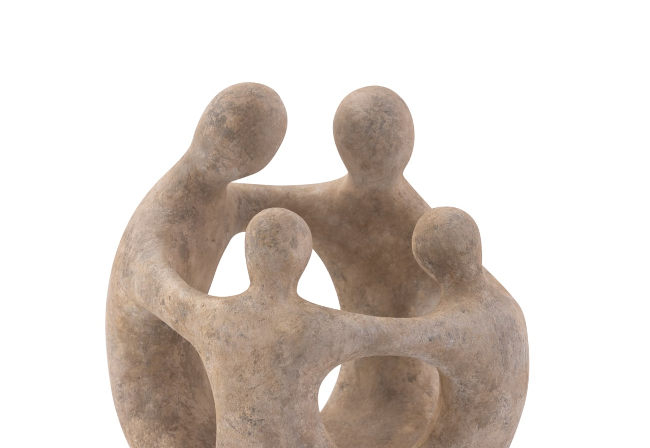 KINDRED Ceramic Textured Sculpture – image 3 of 3