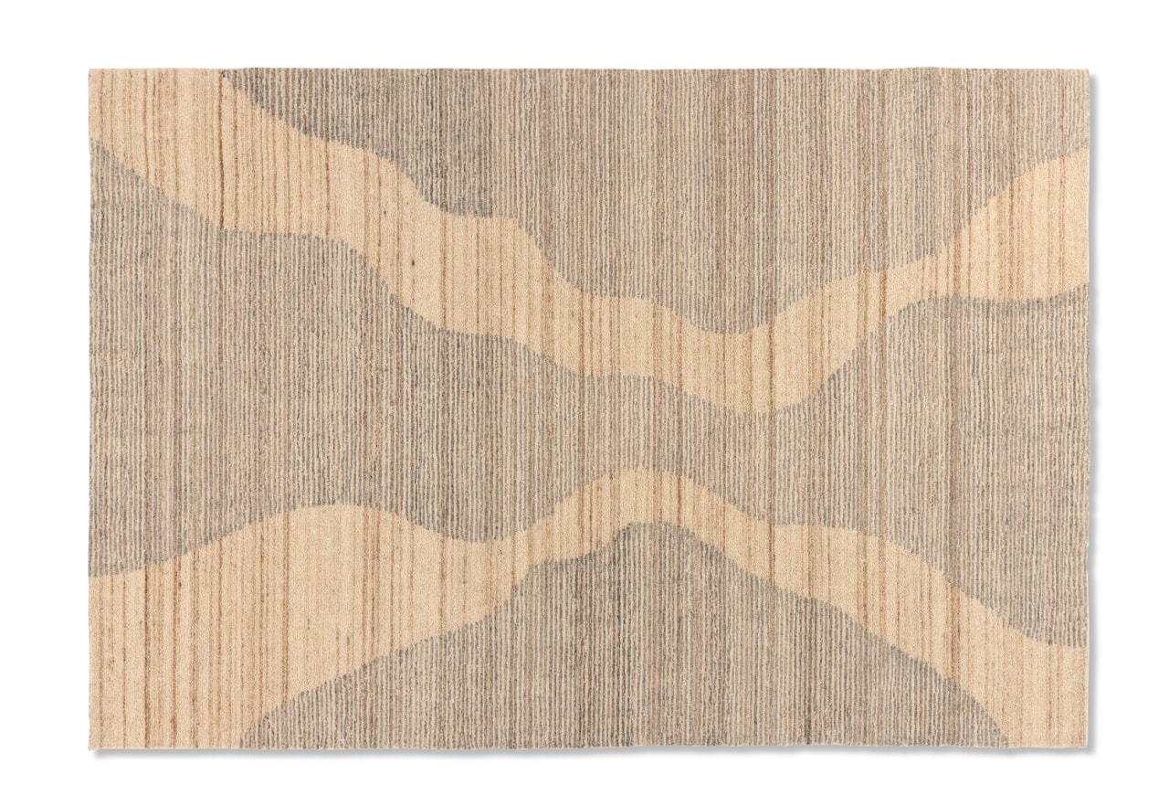 GREYGAZE Wool Textured Hand Loomed Rug 270x360cm – image 1 of 3