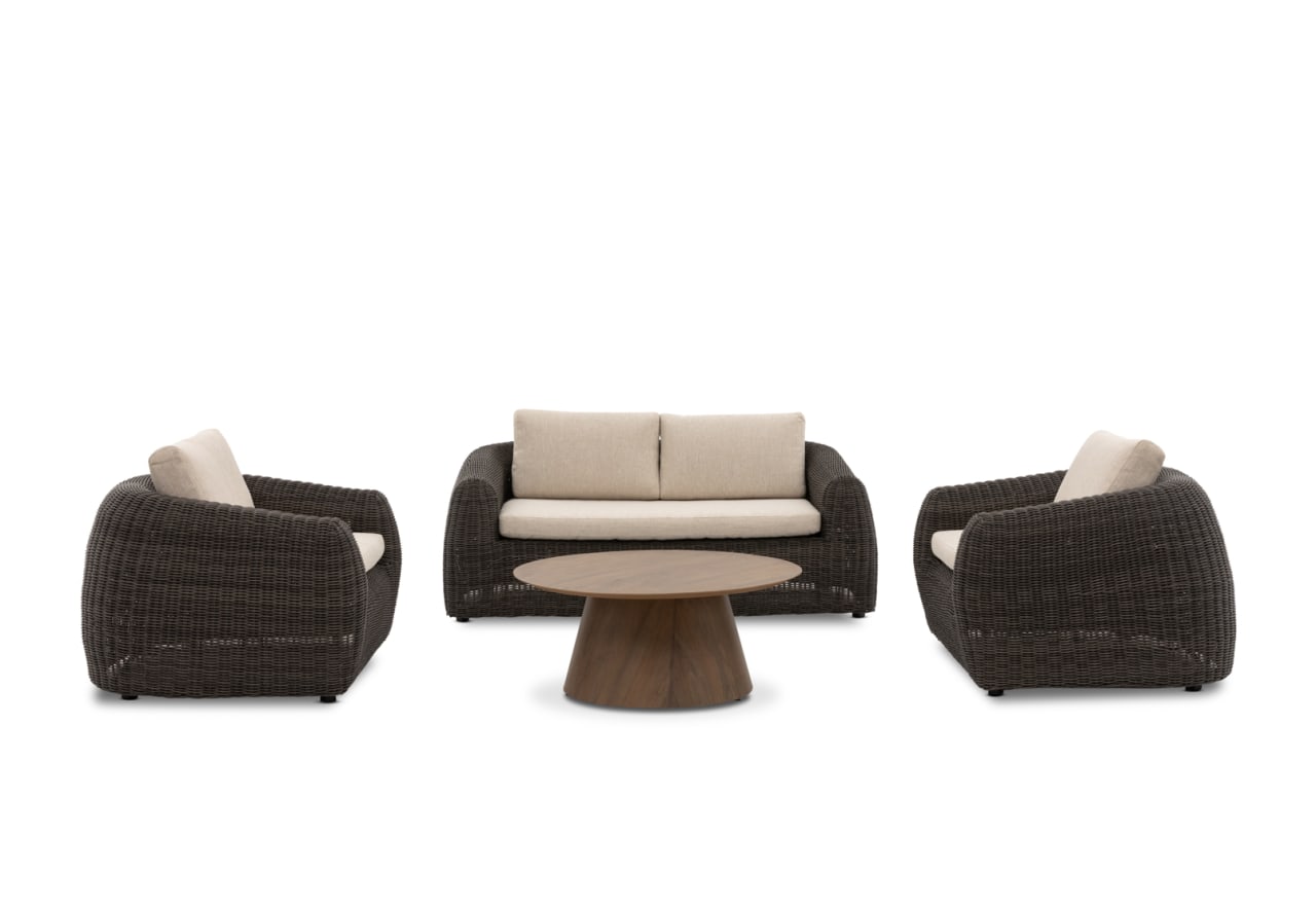 CENDANA 4 Piece Outdoor Lounge Setting – image 2 of 9
