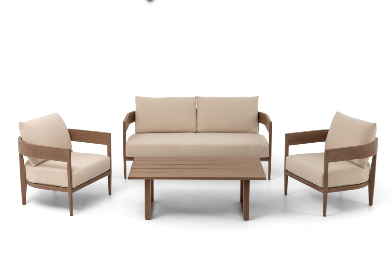 SEMINYAK 4 Piece Outdoor Lounge Setting – image 4 of 12