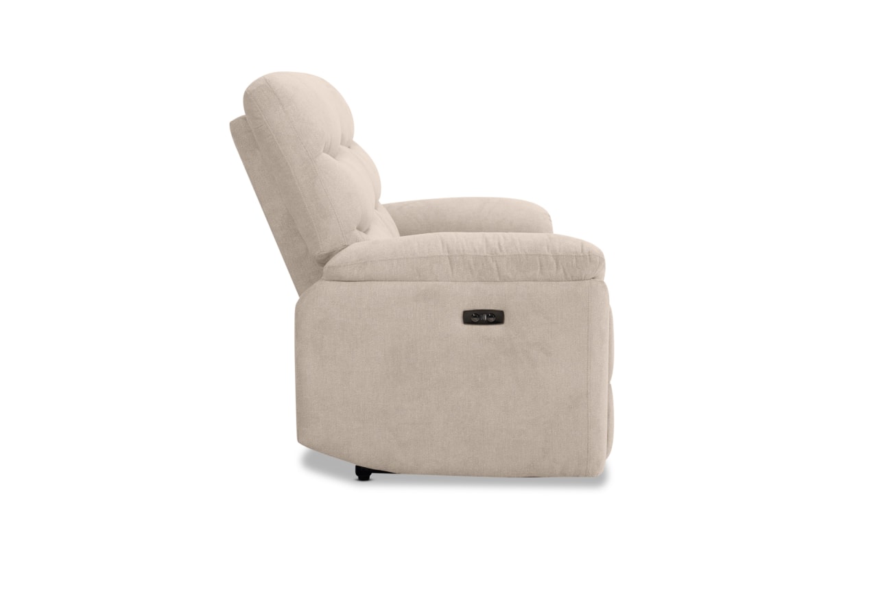 REUBEN FABRIC 3 Seater Electric Recliners – image 7 of 12