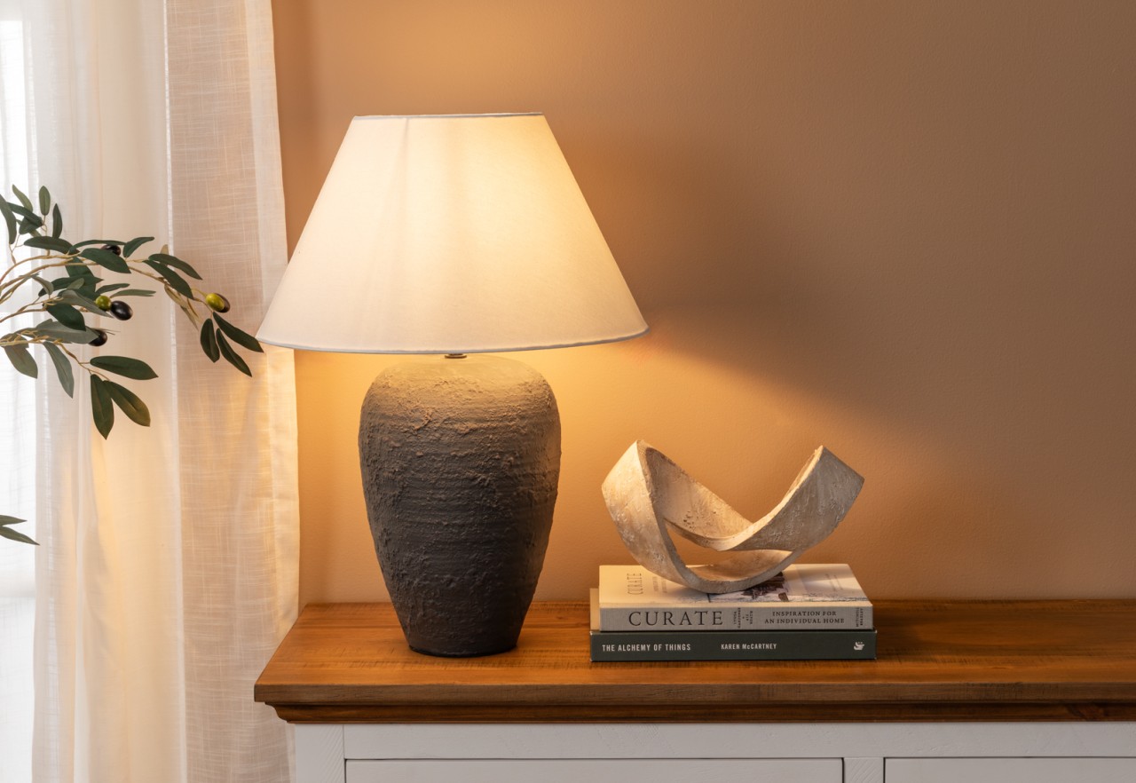 MEGARA Ceramic Table Lamp – image 1 of 7