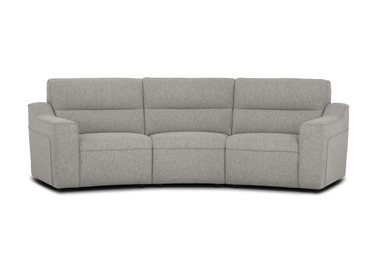 ALLEGRIA FABRIC 3 Seater Curved Sofa – image 2 of 7