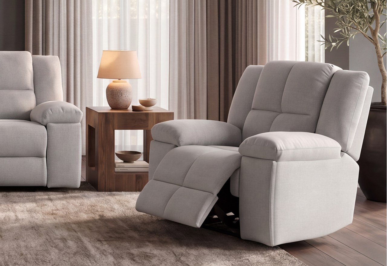 KRAVITZ FABRIC Electric Recliner – image 1 of 9
