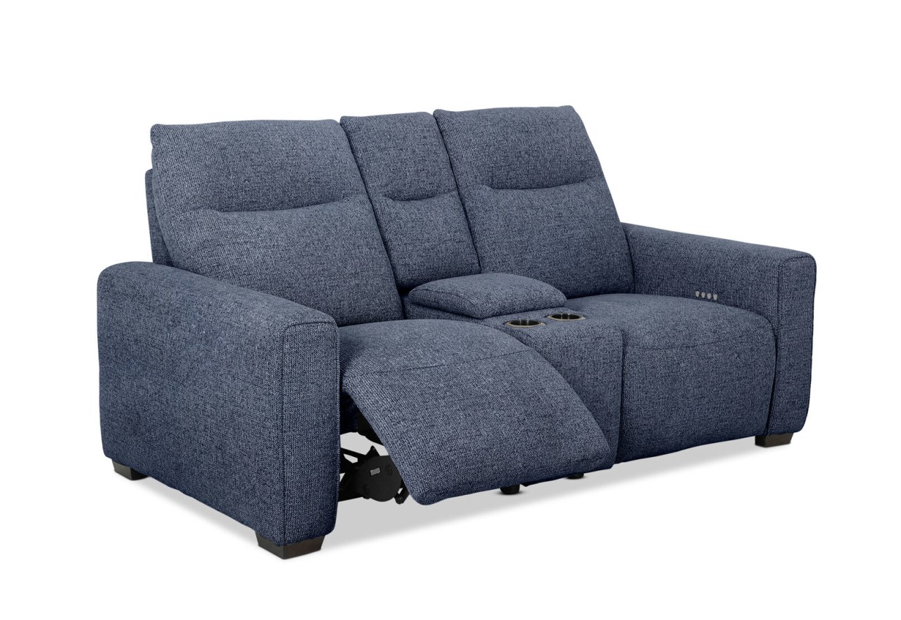 MATIAS FABRIC 2 Seater Electric Recliners with Console – image 5 of 11