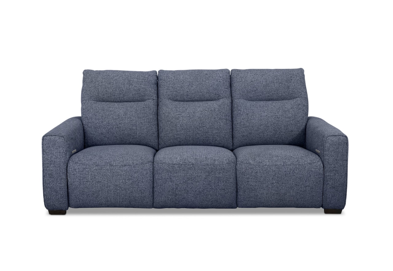 MATIAS FABRIC 3 Seater with 2 Inbuilt Electric Recliners – image 1 of 7