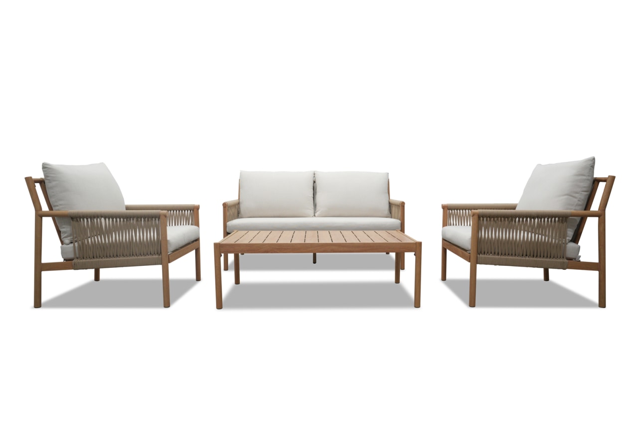 FAIRHAVEN 4 Piece Outdoor Lounge Setting – image 2 of 15