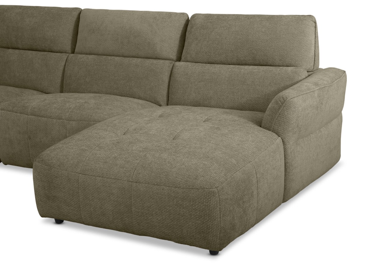 SUMMERVILLE FABRIC 3 Seater Right Hand Facing Chaise with Inbuilt Electric Recliner – image 10 of 13