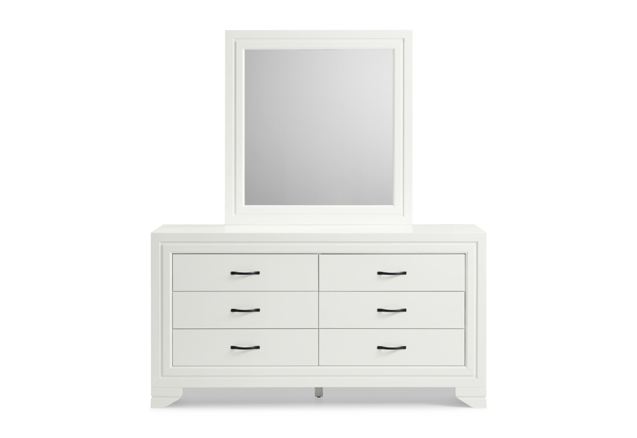 ODETTE Dresser with Mirror – image 1 of 5