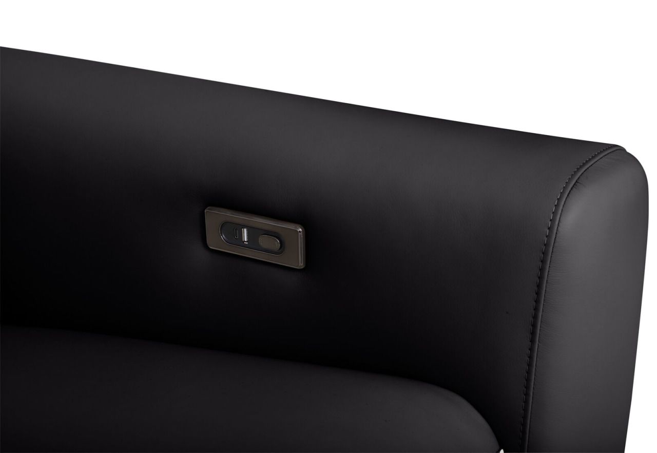 SPECTRA LEATHER 2 Seater with 2 Electric Recliners – image 5 of 8