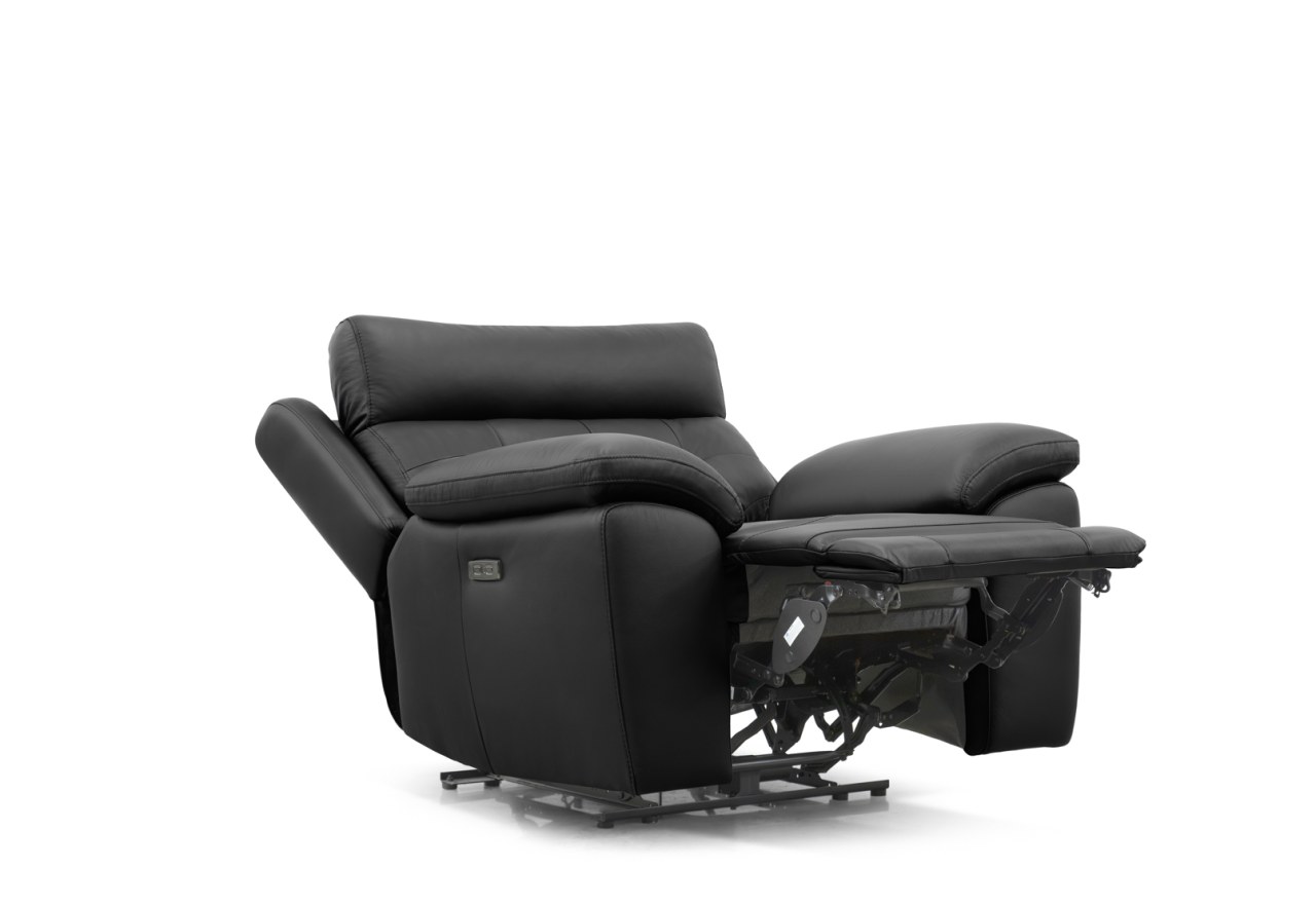 LINARO LEATHER Dual Electric Recliner MTO – image 5 of 11